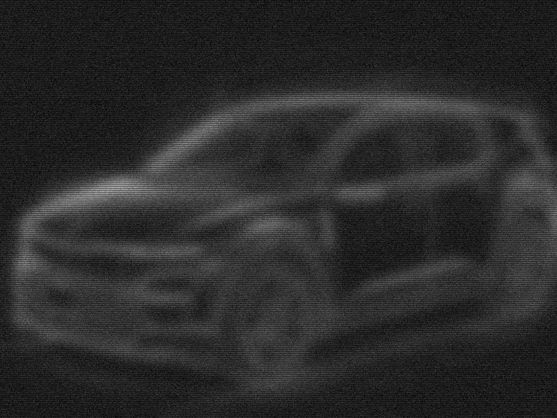 ELUX vehicle 03, obscured concept sketch of a crossover